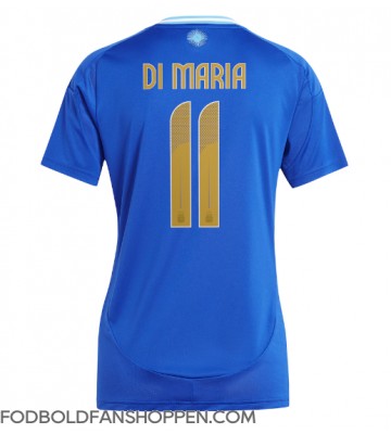 Argentina Angel Di Maria #11 Udebanetrøje Dame Copa America 2024 Kortærmet
